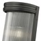 Z-Lite Carnaby Wall Sconce, 2-Light, 8 In.W x 4.75 In.L x 12 In.H, Matte Black/Clear Ribbed 7504-2S-MB - alternate 2